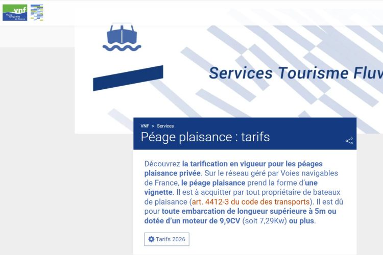 La Vignette VNF 2026