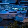 Bateau fluvial habitable
