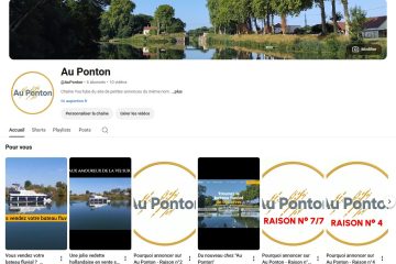 La chaîne YouTube Au Ponton