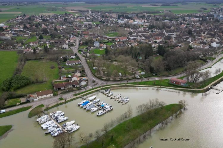 Le Port et la Halte Fluviale de Seurre
